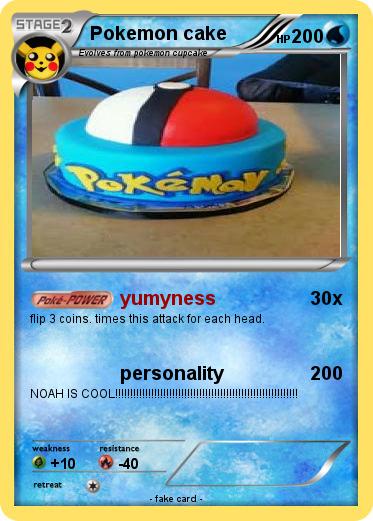 Pokemon Pokemon cake