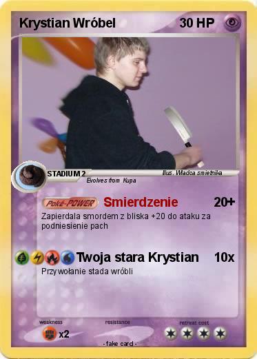 Pokemon Krystian Wróbel