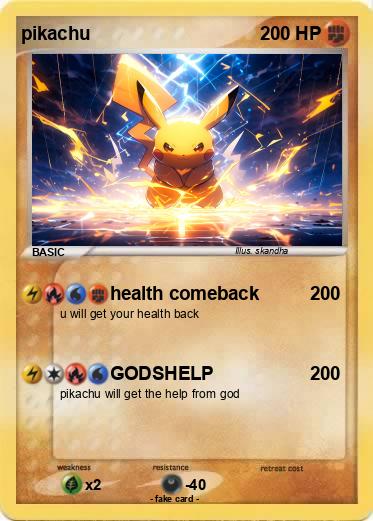 Pokemon pikachu