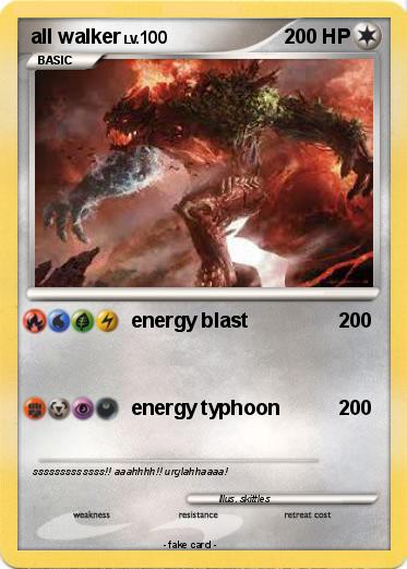 Pokemon all walker