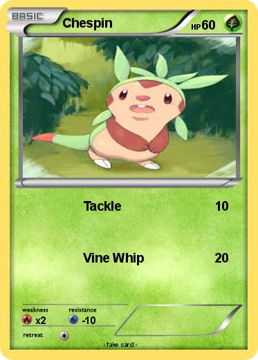 Pokemon Chespin