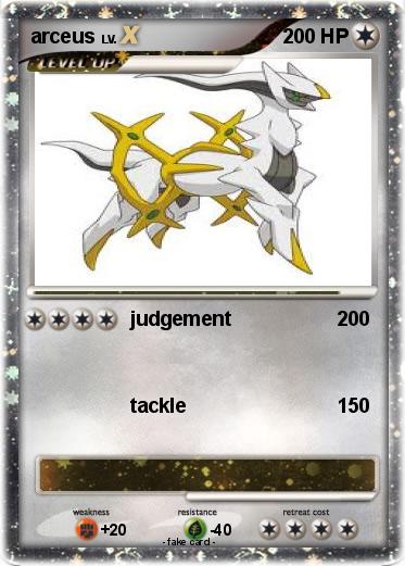 Pokemon arceus