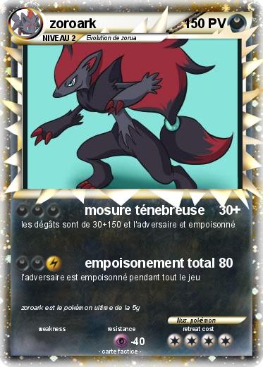 Pokemon zoroark