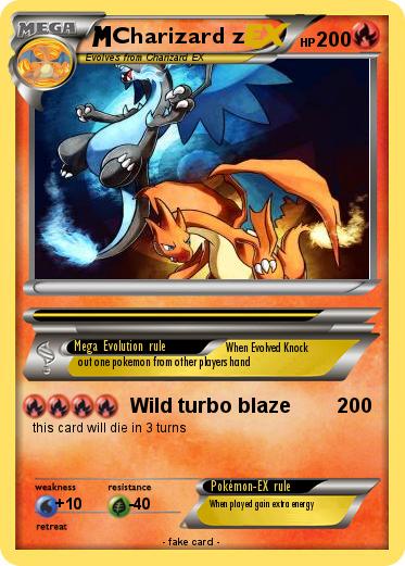 Pokemon Charizard z