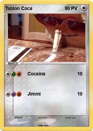 Pokemon Tablon Coca
