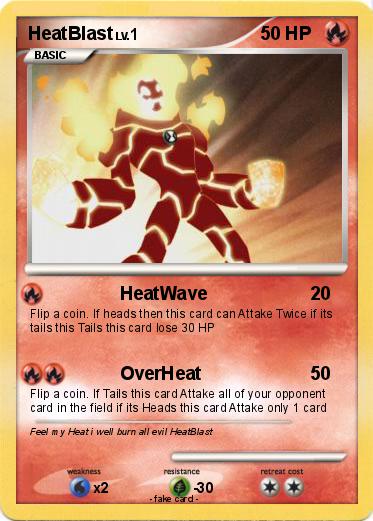 Pokemon HeatBlast