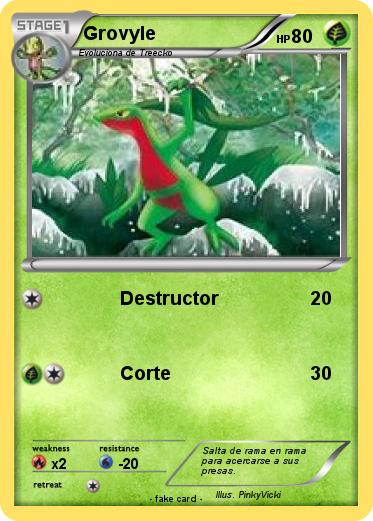 Pokemon Grovyle