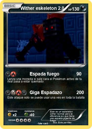 Pokemon Wither eskeleton 2.0