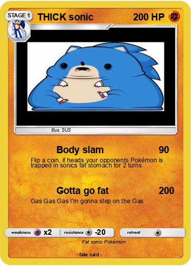 Pokemon THICK sonic