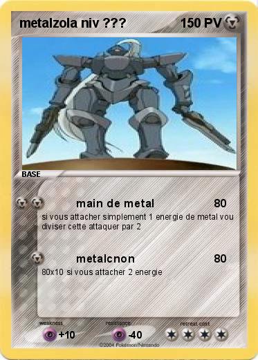 Pokemon metalzola niv ???