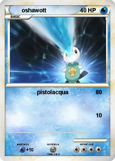Pokemon oshawott