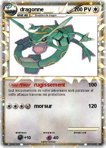 Pokemon dragonne