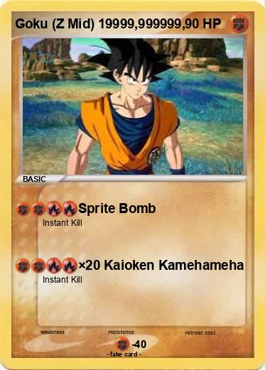 Pokemon Goku (Z Mid) 19999,999999,