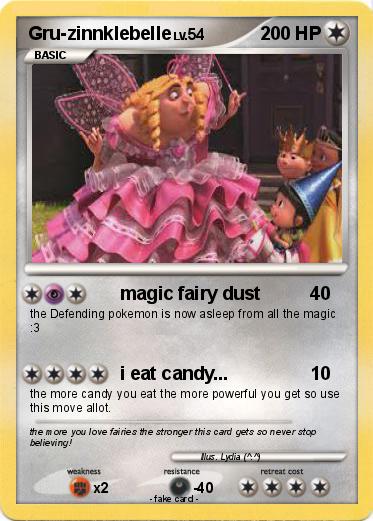 Pokemon Gru-zinnklebelle