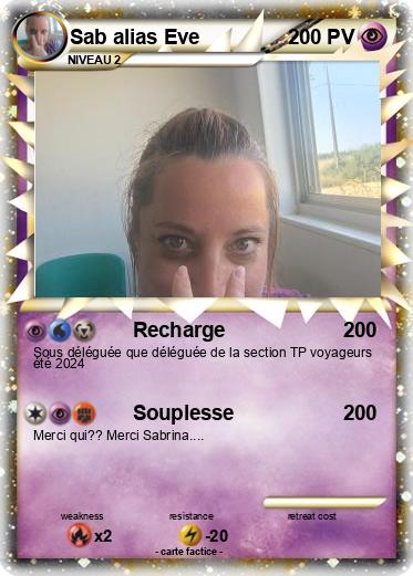 Pokemon Sab alias Eve