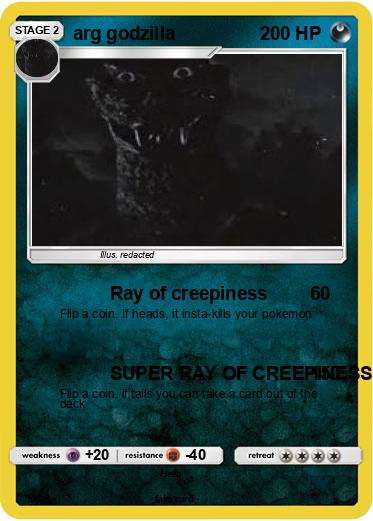 Pokemon arg godzilla