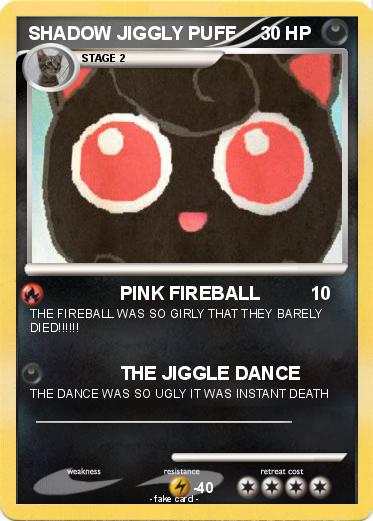 Pokemon SHADOW JIGGLY PUFF