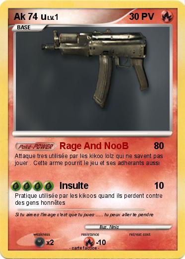 Pokemon Ak 74 u