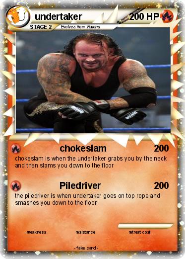 Pokemon undertaker