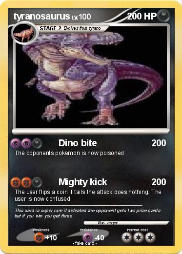 Pokemon tyranosaurus