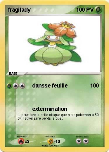 Pokemon fragilady