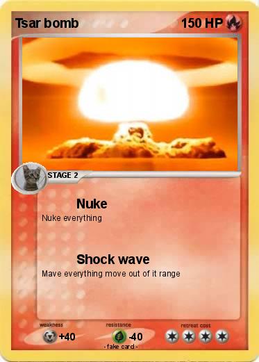 Pokemon Tsar bomb