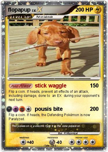 Pokemon flopapup