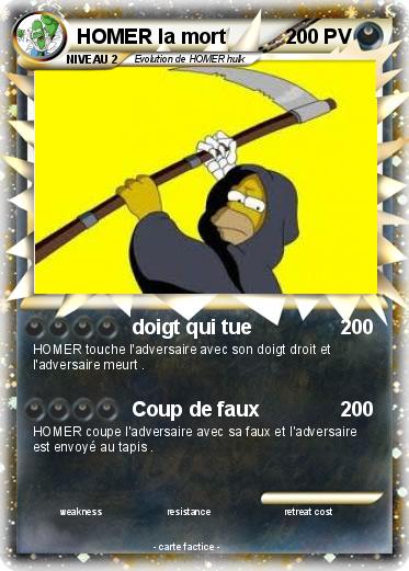 Pokemon HOMER la mort
