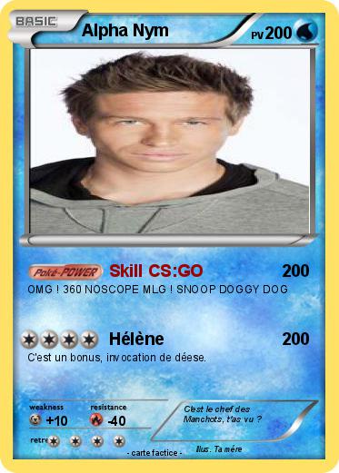 Pokemon Alpha Nym