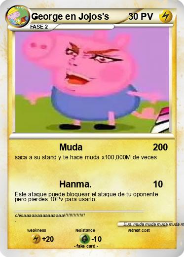 Pokemon George en Jojos's