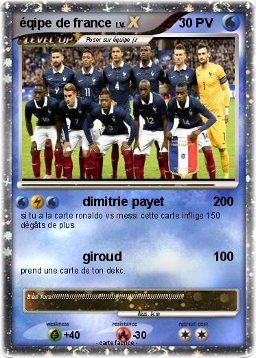 Pokemon éqipe de france