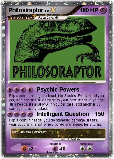 Pokemon Philosiraptor