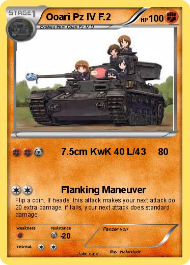 Pokemon Ooari Pz IV F.2