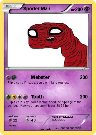 Pokemon Spoder Man
