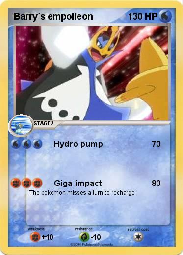 Pokemon Barry´s empolieon