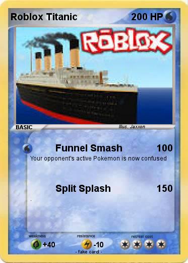 Pokemon Roblox Titanic