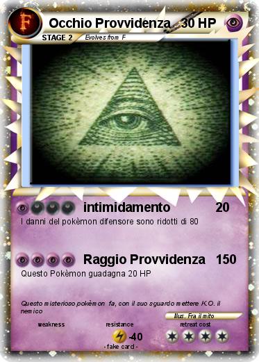 Pokemon Occhio Provvidenza