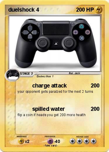 Pokemon duelshock 4