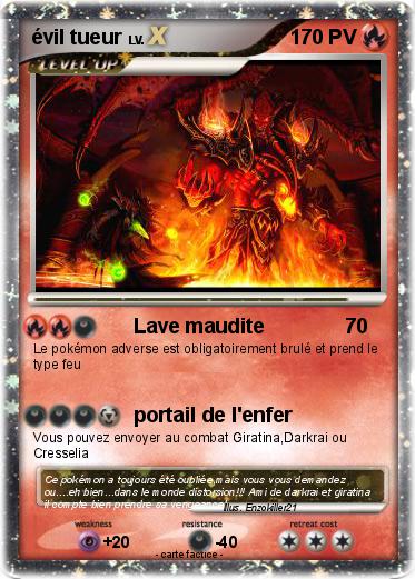 Pokemon évil tueur