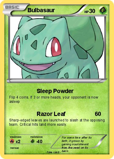 Pokemon Bulbasaur