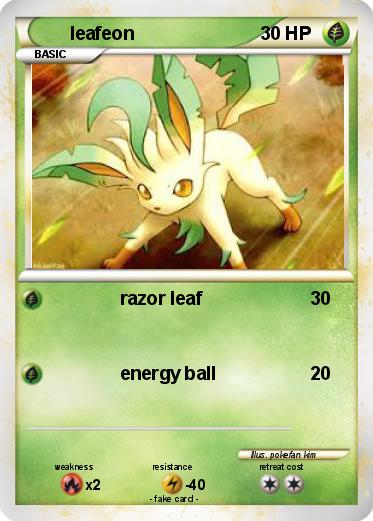 Pokemon leafeon