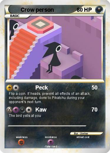 Pokemon Crow person