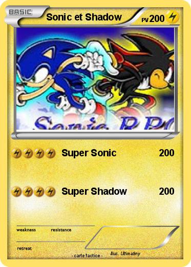 Pokemon Sonic et Shadow