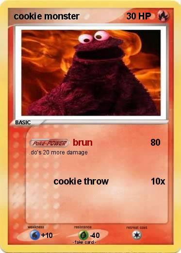 Pokemon cookie monster
