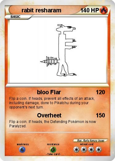 Pokemon rabit resharam