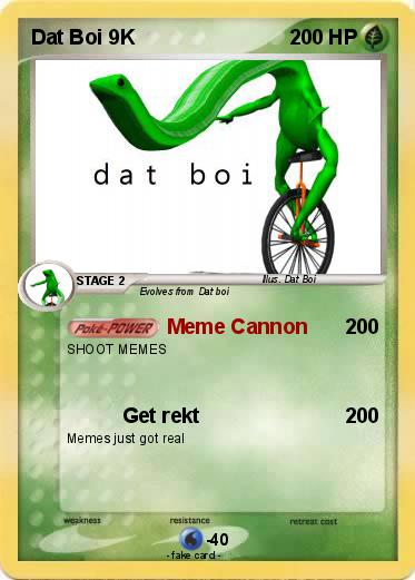 Pokemon Dat Boi 9K
