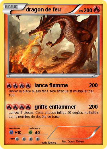 Pokemon dragon de feu