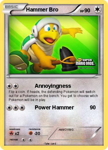 Pokemon Hammer Bro