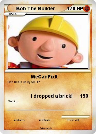 Pokemon Bob The Builder