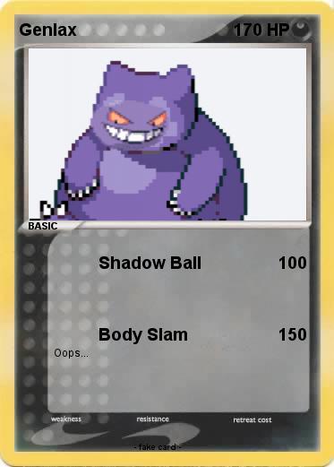 Pokemon Genlax